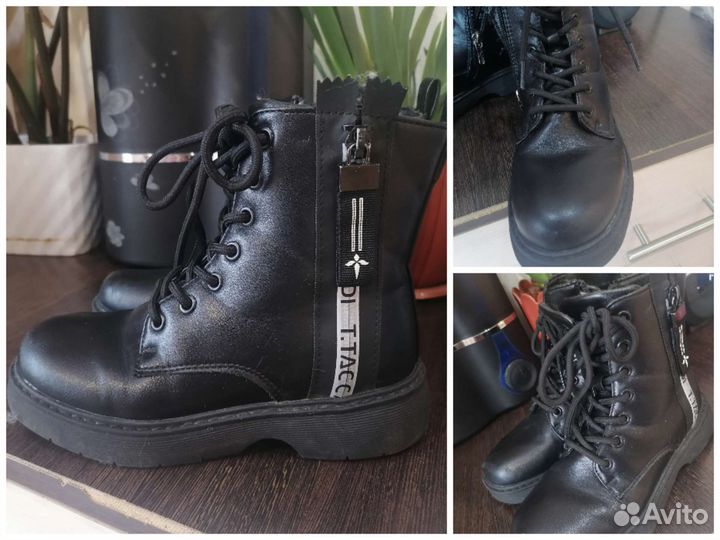 Ботинки для девочки осень весна 32