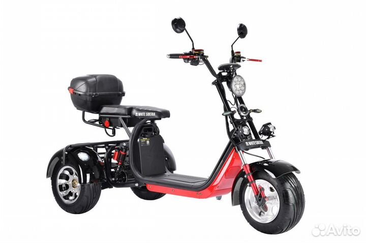 Электроскутер Трехколесный WS-pro 3000w trike+
