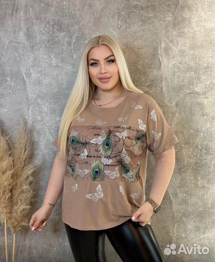 Футболка 56р до 62 размер