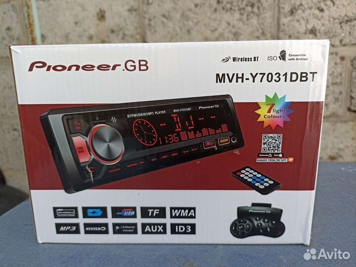 Автомагнитола pioneer gb