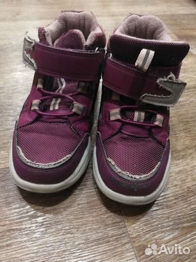 Ботинки демисезонные для девочки для двойняшек