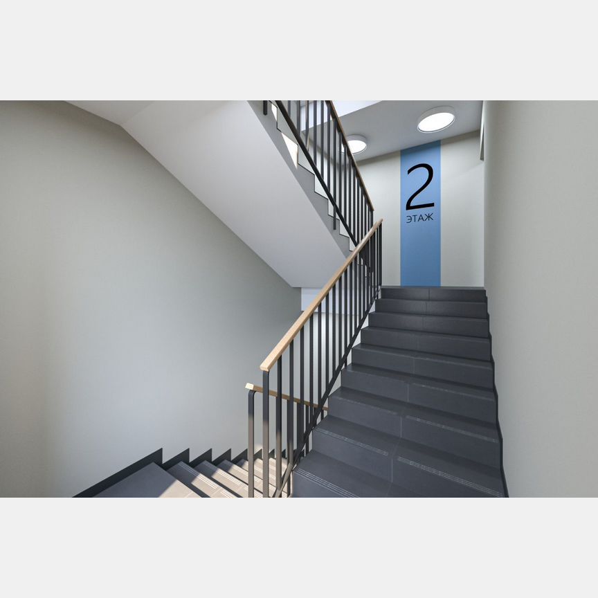 2-к. квартира, 38,4 м², 2/6 эт.