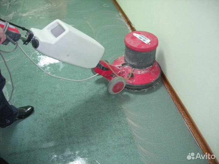 Чистка (размывка) пола, линолеума, мрамора, кафеля