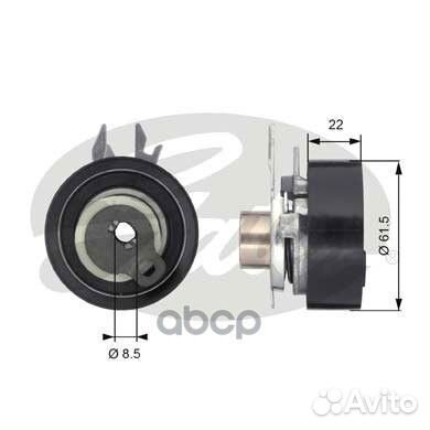 T43061 ролик натяжной ремня грм VW Lupo/Polo 1