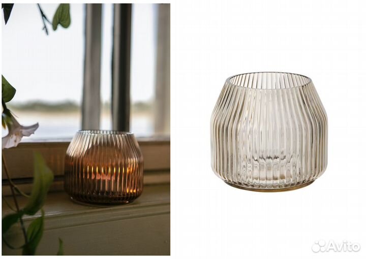 Ароматические свечи IKEA подсвечники отдушка Дофта