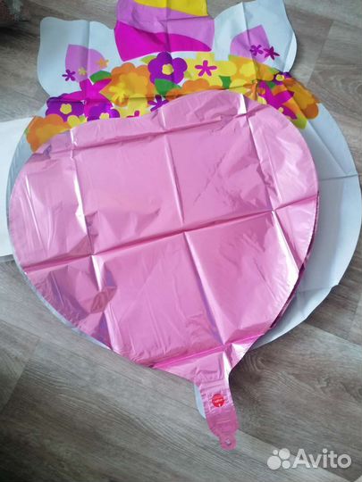 Воздушные шары, единорог, цифра, сердечки