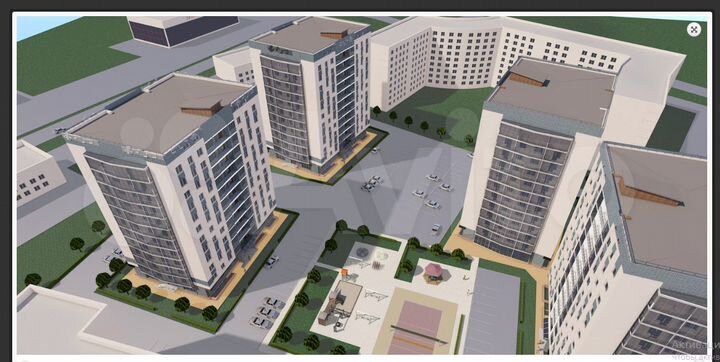 2-к. квартира, 48,2 м², 12/12 эт.