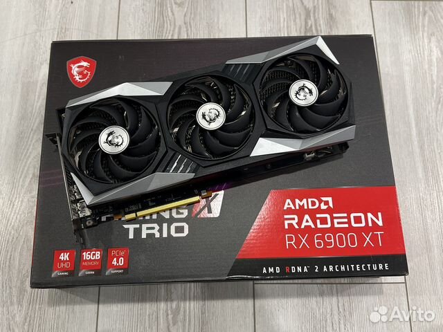 Видеокарта MSI RX 6900XT Gaming X Trio купить в Воронеже | Электроника ...