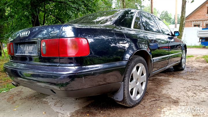 Разбор Audi A8 D2 4.2 ABZ 4HP24A дорест морда рест