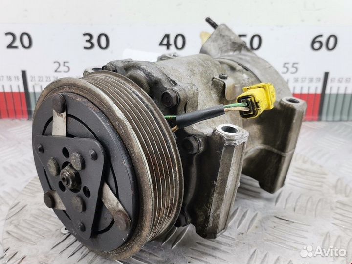Компрессор кондиционера для Peugeot 206 SD6V121439