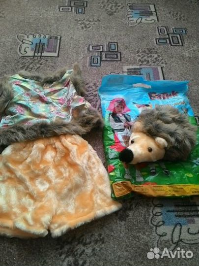 Костюм новогодний ёжик