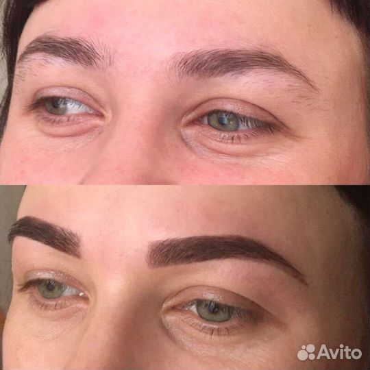 Ламинирование, оформление и окрашивание бровей