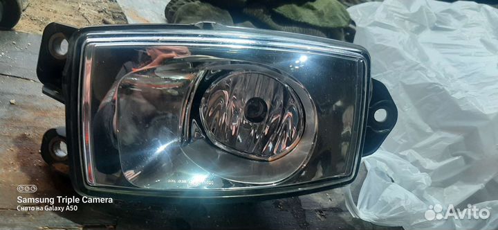 Фара противотуманная renault левая