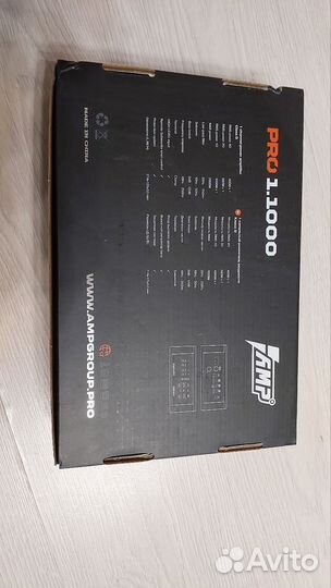 AMP Усилитель моноблок 1.1000