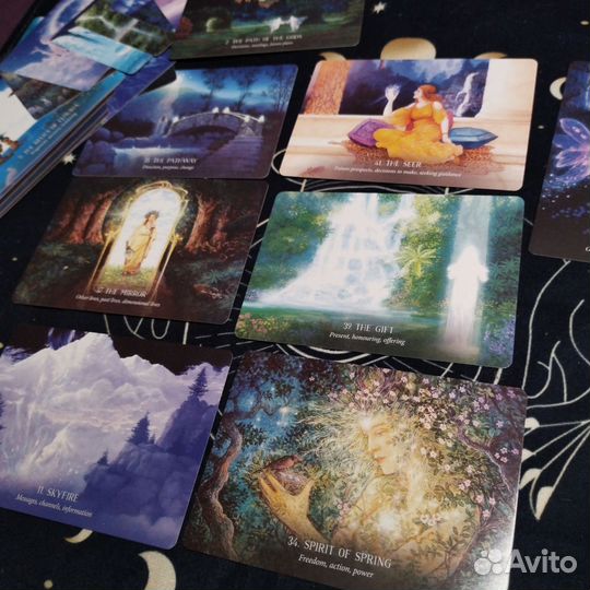 Oracle of the hidden world's, оракул, карты таро
