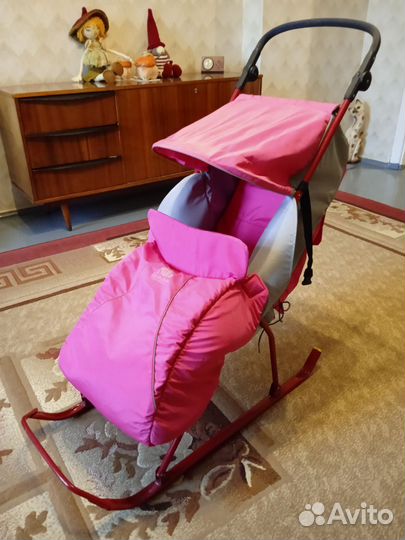 Санки коляска ника