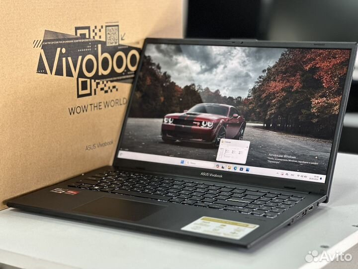 Новый ноутбук Asus Ryzen 5 7520U 8 Озу DDR5 Ips