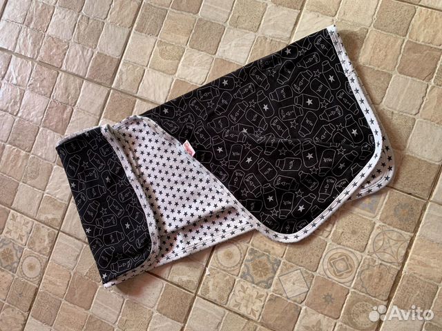 Плед детский двухсторонний 85*75