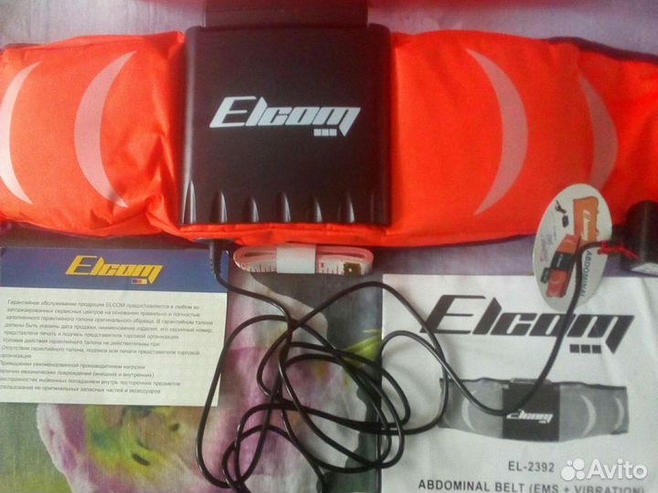 Массажный пояс elcom el 2392