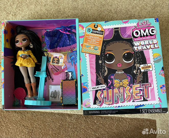 Кукла L.O.L. Surprise OMG Doll Sunset Путешествие