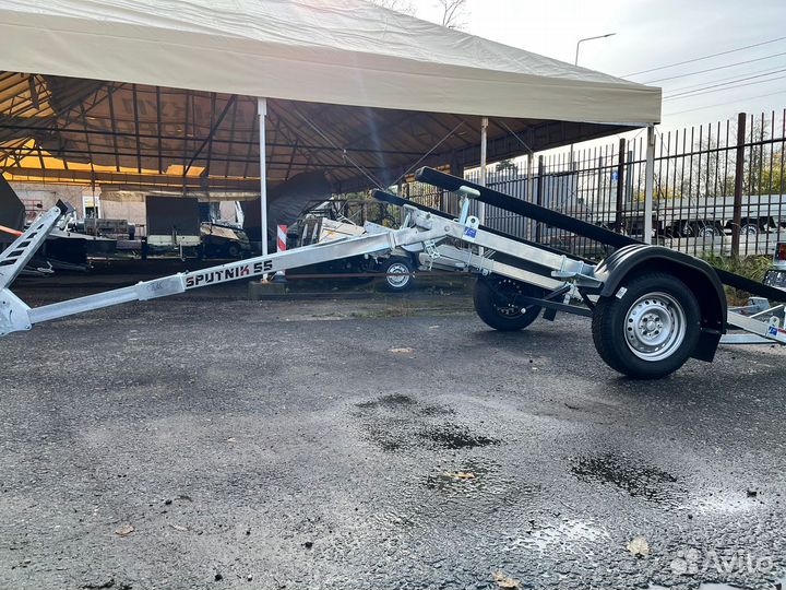 Прицеп Спутник aqua Zn 55 Самосвал оцинков