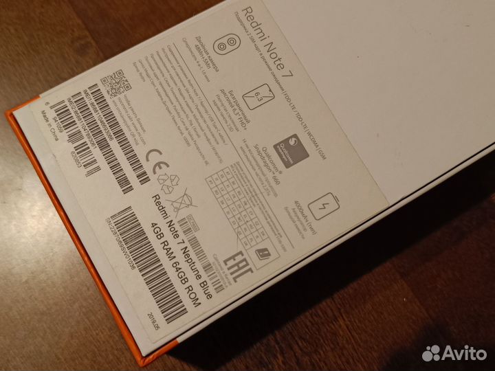 Xiaomi Redmi Note 7, 4/64 ГБ