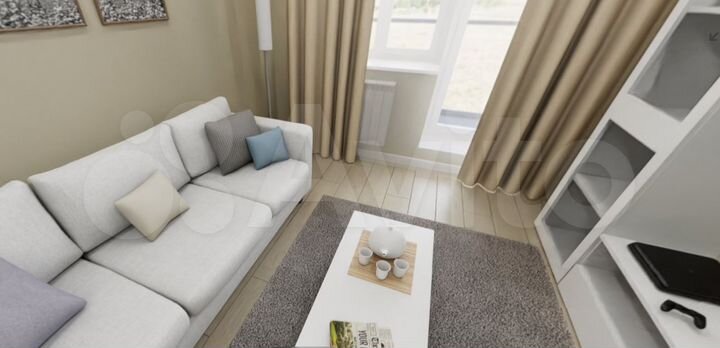 1-к. квартира, 40,6 м², 2/5 эт.