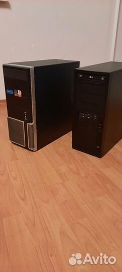 Материнская плата с процессором 4 ядра, 4 гига