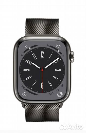 Apple Watch Series 8 41 мм Graphite Stainless Stee