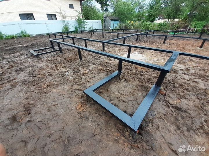 Винтовые сваи / Свайный фундамент под ключ