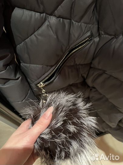Пуховик женский длинный