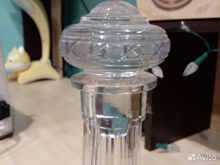 Графин-штоф хрустальный ссср. Тяжелый