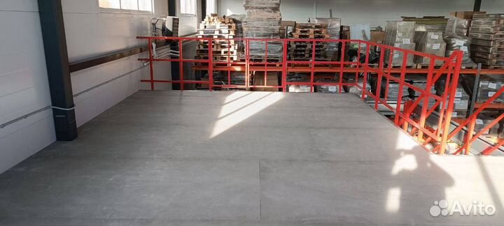 Мезонинный стеллаж для сервиса