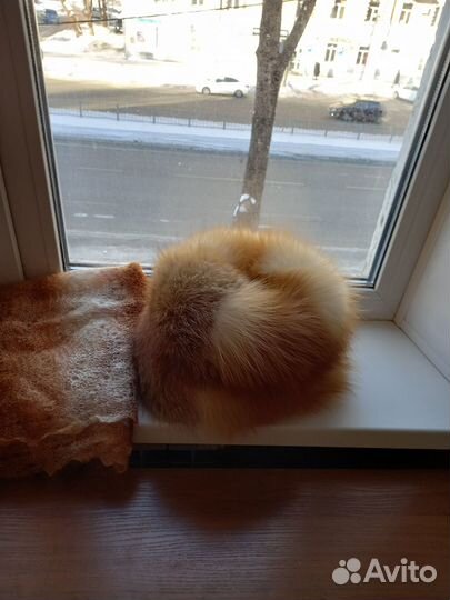 Шапка женская из лисы