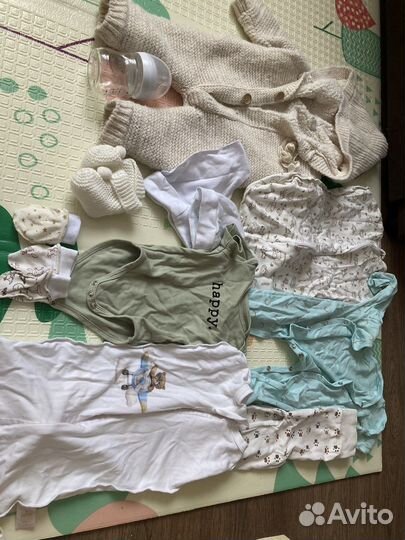 Детские вещи пакетом на девочку от 0 до 3 месяцев