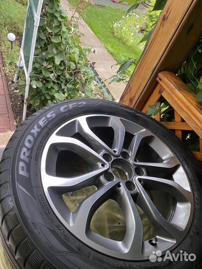 Диски с резиной r17 audi, mercedes