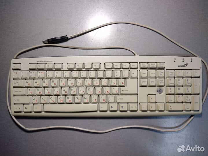 Проводная USB-клавиатура Genius kb-06xe