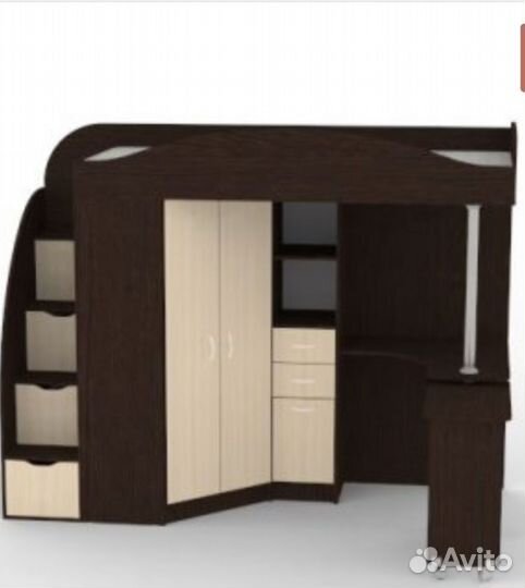 Кровать-чердак