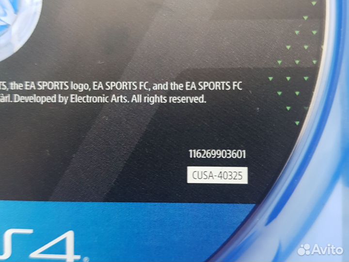 Ea FC 24 / Fifa 24 ps4 / ps5 диск