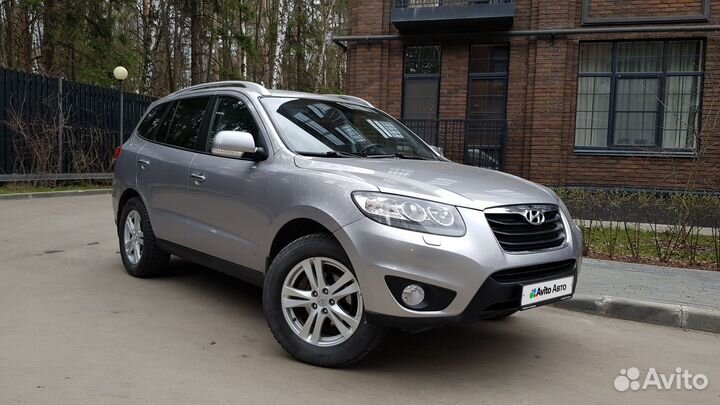 Hyundai Santa Fe 2.2 AT, 2011, 167 000 км