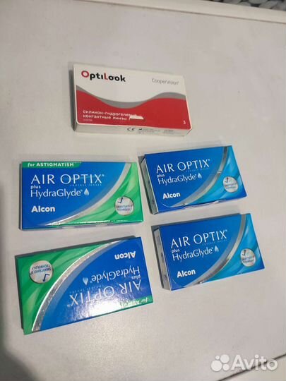 Линзы контактные