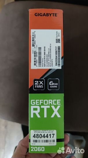 Видеокарты GT 710 1gb и RTX 2060 на гарантии