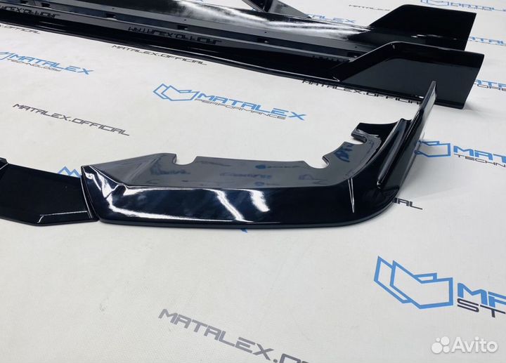 Обвес BMW X5M F95, M Performance, черный глянец