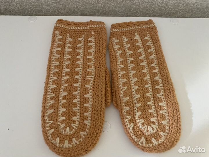 Варежки ручной работы