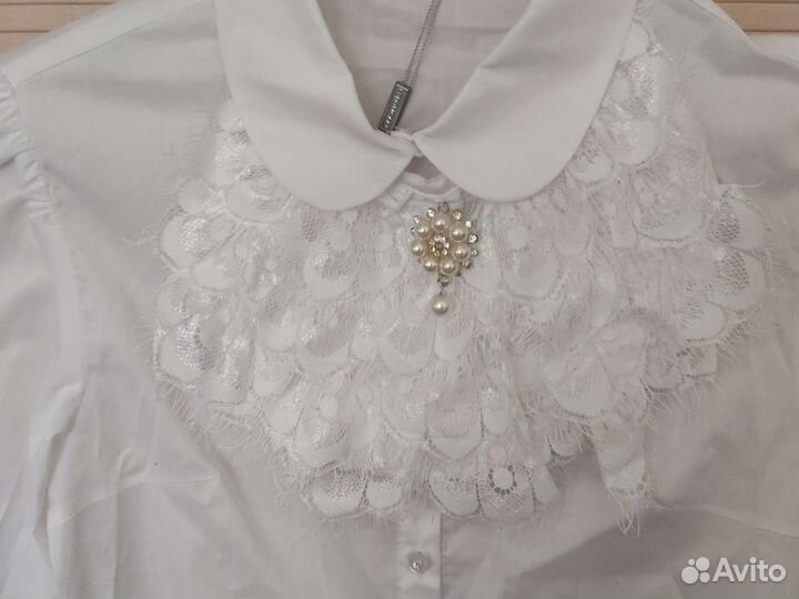 Блузка школьная нарядная