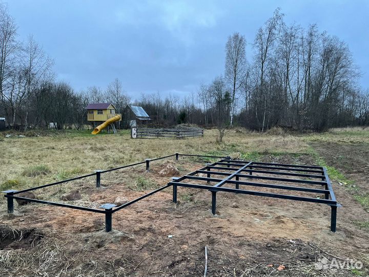 Винтовые сваи под ключ