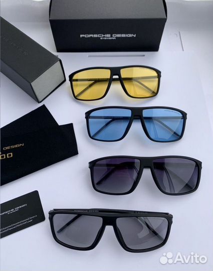Очки porsche design голубые поляризационные