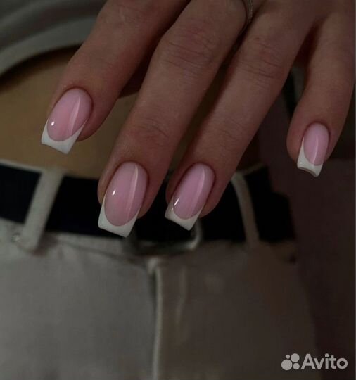 Маникюр гель лак наращивание педикюр коррекция