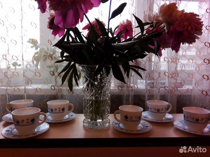 Новый чайный набор(12 предметов)