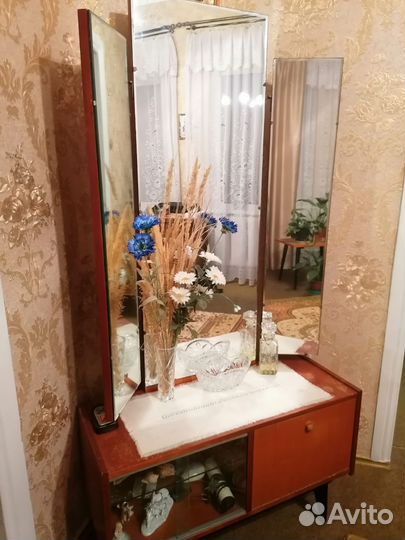 Трюмо трельяж с зеркалом СССР